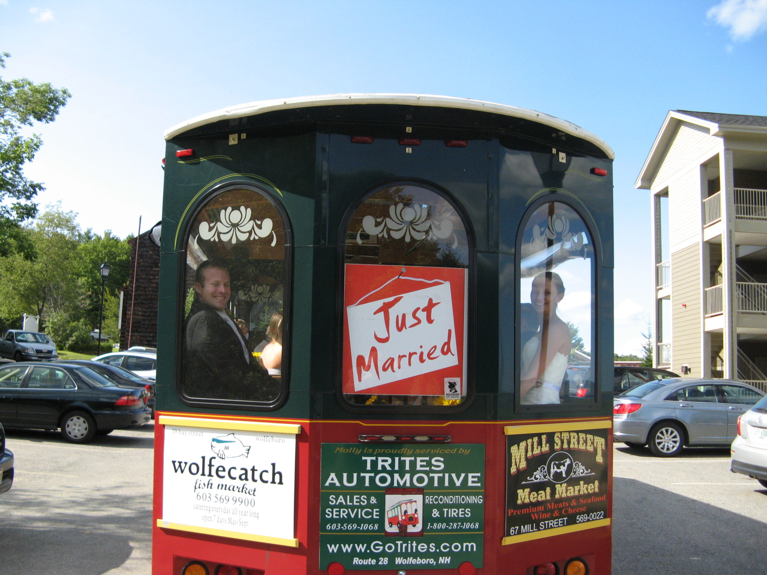Molley - Just Married Trolley