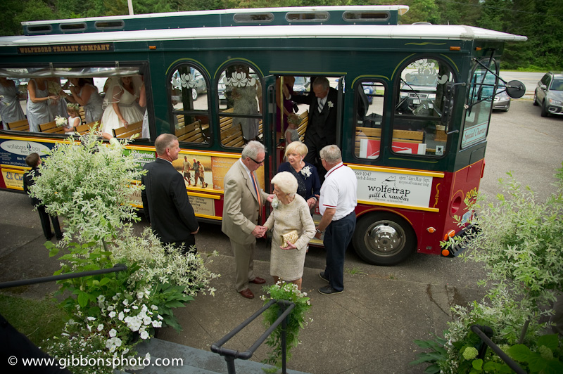 Wedding Guest Shuttle Trolley